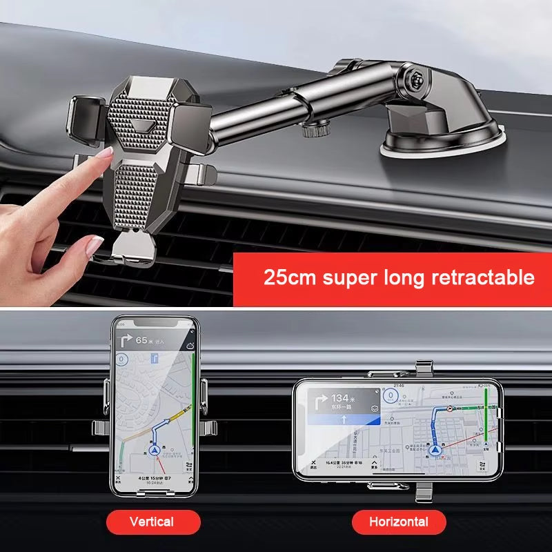 NEW Universal Sucker Car Phone Holder 360° Windshield Car Dashboard Mobile Cell Support Bracket for 4.0-7 Inch Smartphones