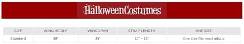 Fun Costumes Adult Iridescent Costume Angel Wings