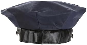 Elope Kids Police Hat with Silver Badge Adjusted Brim