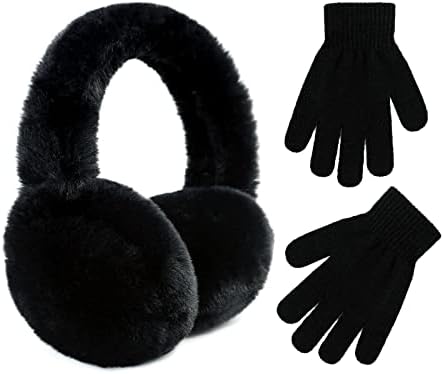 poximi baby warm earmuffs gloves kids winter gift set