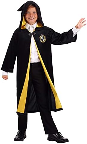 Elegant Harry Potter Hufflepuff Robe for Kids