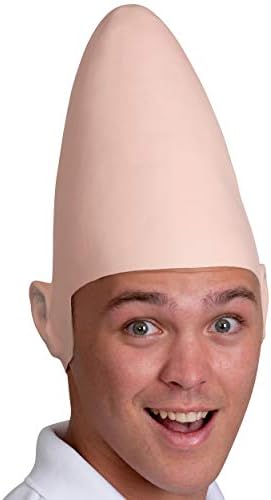 Alien Cone Headpiece - Stretchy Non-Toxic Headcap for Halloween More