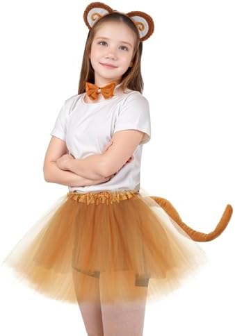 E enviable Monkey Costume Set for Kids - Cute Animal Fancy Costume