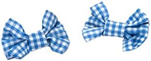 Fun Costumes Dorothy hair bow pack of 2 blue costume accessory