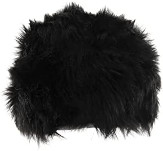 Plush Niffler Hat for Adults Faux Fur Plastic Eyes and Adjustable