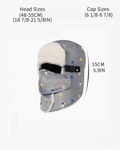 Marotow Childrens Winter Windshield Hat Warm and Soft Balaclava