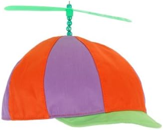 Tweedle Dee Tweedle Dum Beanie Costume Hat - Canvas Cap with Propeller Secret Pocket