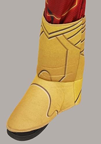 Deluxe Red Superhero Costume for Kids Movie Comic Cosplay