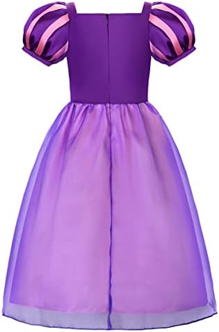 Girls Halloween Princess Costume Little Girls Costume Soft Fabric Purple