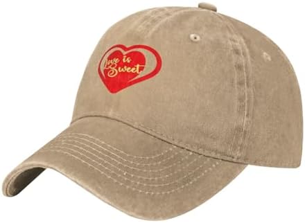 Love is Sweet Baseball Cap for Women Men