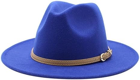 Adjustable Wide-Brim Fedora Hat for Kids