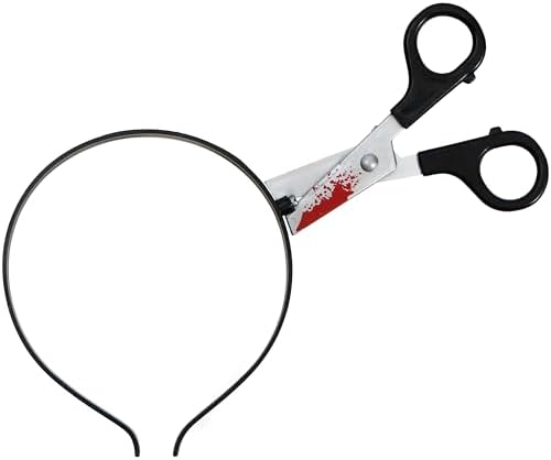 Scary Bloody Scissors Headband