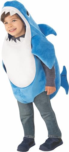 Playful Daddy Shark Costume for Kids with Sound Chip