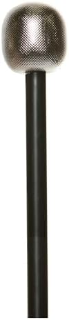 GLow in the Dark Halloween Sound Effects Gold and BlackMicrophone