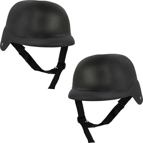 2 Pieces Plastic Military Hats Halloween Soldier Costume Army Party Supplies