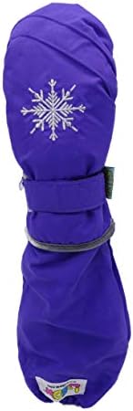 L-Bow Kids Snowflake Mittens