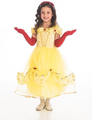Little Adventures Super Soft Kids Costume Gloves for Princesses