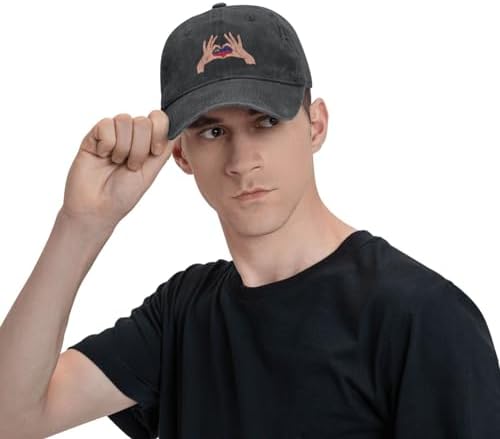 RTATBY Holding Love In Your Hands Flag Baseball Cap