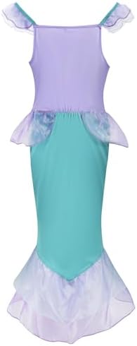 Jeroesja MermaidCOST Princess Dress for Girls