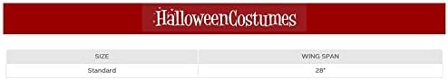 Elope Holographic Costume Fly Wings for Kids and Adults Standard