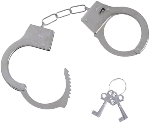 Premium Police Badge and Handcuff Set for Kids