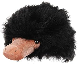 Plush Niffler Hat for Adults Faux Fur Plastic Eyes and Adjustable