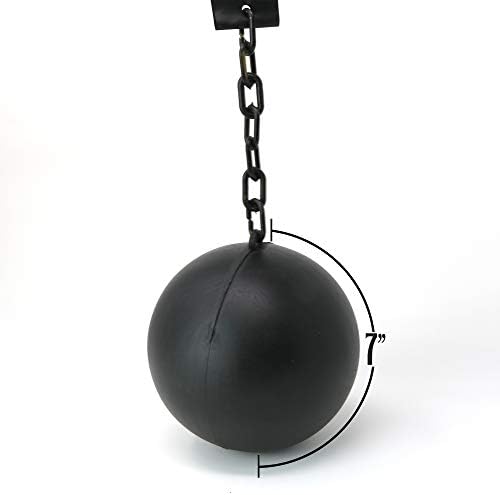 Skeleteen Prisoner Ball Chain Costume Accessory - 1 Piece Fun Halloween Party Costume