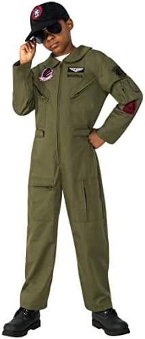 Rubies Childs Top Gun Maverick Flight Suit