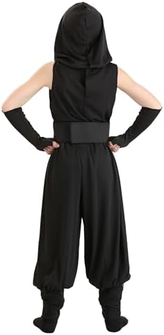 Muscle Black Ninja Costume Ninja for Girls