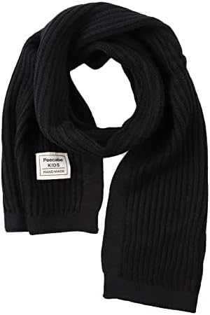 Peecabe Kids Soft Knit Scarf for Boys Girls