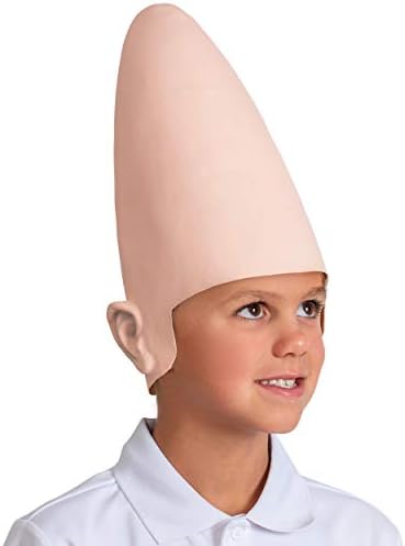 Alien Cone Headpiece - Stretchy Non-Toxic Headcap for Halloween More