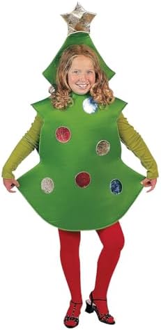 Fun Express Kids Christmas Tree Costume - 1 Piece