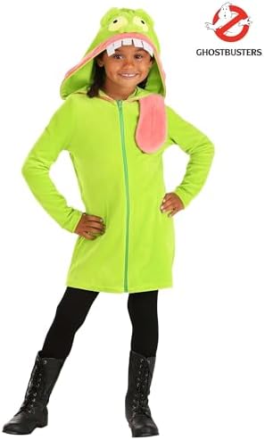 Kids Ghostbusters Slimer Costume Hoodie for Halloween