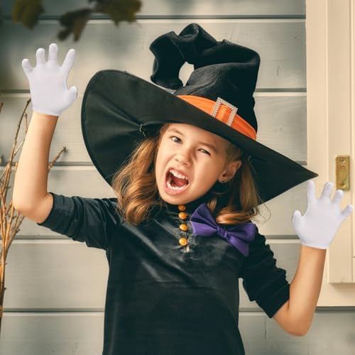 Adorable White Gloves for Kids Perfect for Parties Events