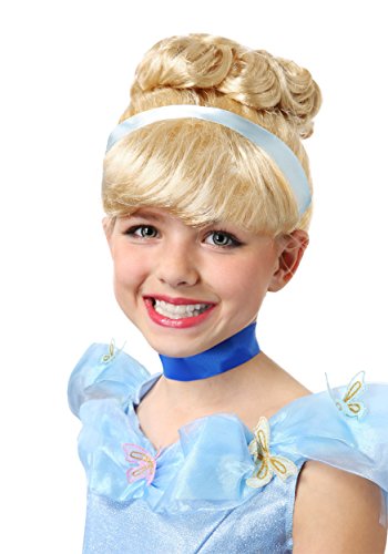 Perfect for Every Child - Girls Cinderella Wig Standard Yellow