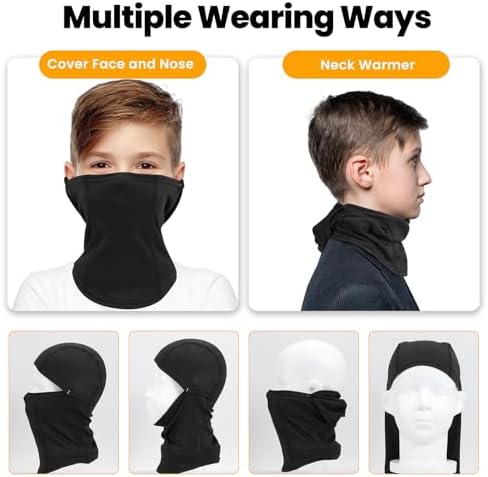 Keep Warm in Winter Kids Balaclava Ski Mask for Boys Girls