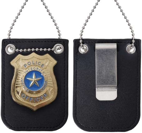 Premium Police Badge and Handcuff Set for Kids