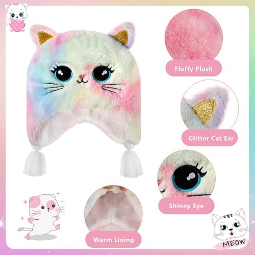 Girls Winter Hat glove Set