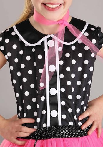 Classic 50s Poodle Skirt Costume for Kids