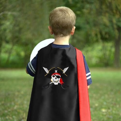 Rio Rand Cartoon Pirate Satin Cape