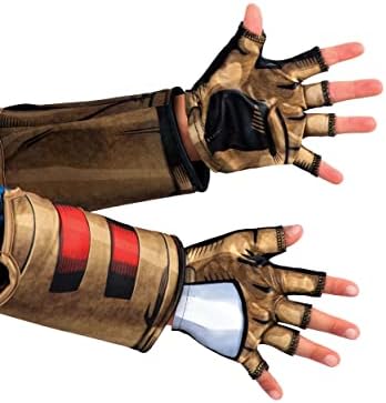 Captain America Fingerless Gloves for Kids Superhero Protection Style