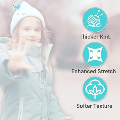 Winterlace 48-Piece Kids Beanies Gloves Set