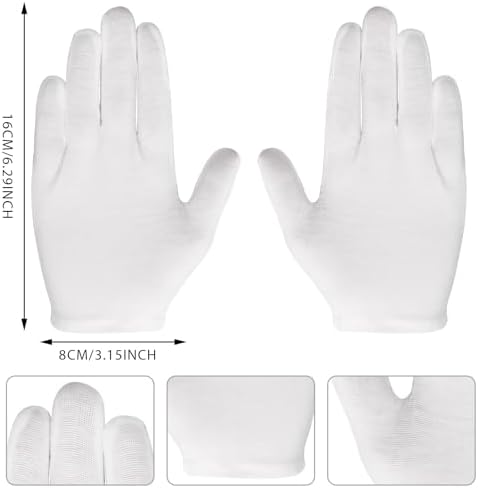 Adorable White Gloves for Kids Perfect for Parties Events