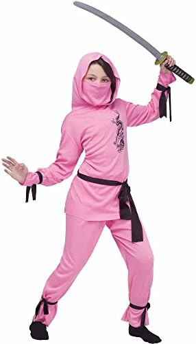 Fun World Ninja Costume for Kids Medium Multicolour