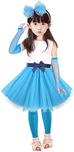 1970s 1980s Costume for Girls 6-in-1 Accessories SetUS