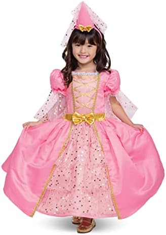 Pink Princess Costume Sparkling Gown