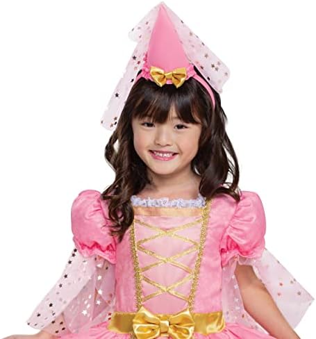 Pink Princess Costume Sparkling Gown