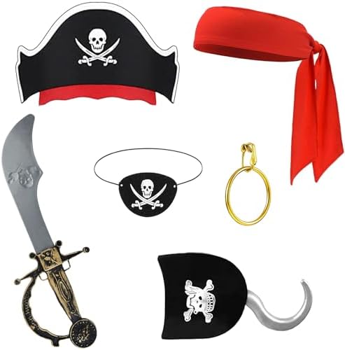 Pirate Accessory Set Halloween Ready