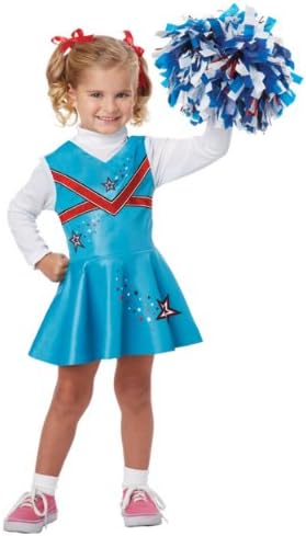 Cheerleader Toddler Costume California Flips ready for fun Sparkle Style - Girls