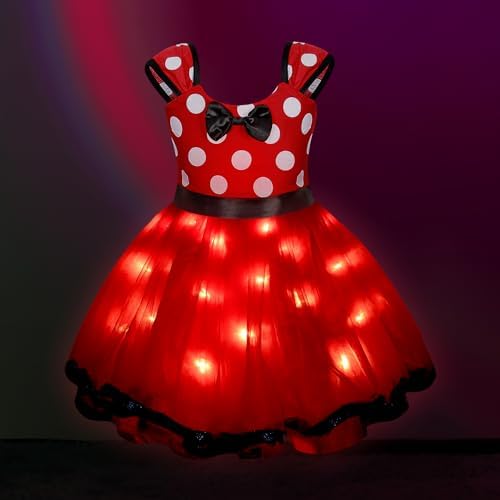 Light-Up Magic Girls Dress Up Costume Halloween Birthday Party